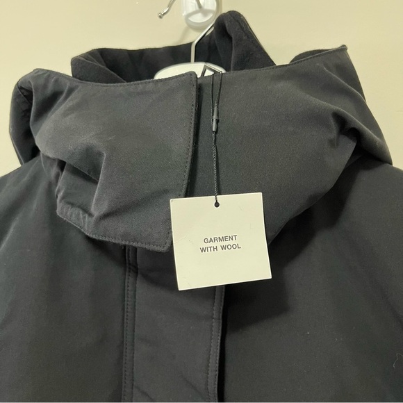 Zara ZW Collection Wool Blend Parka Size M-L - Picture 8 of 16